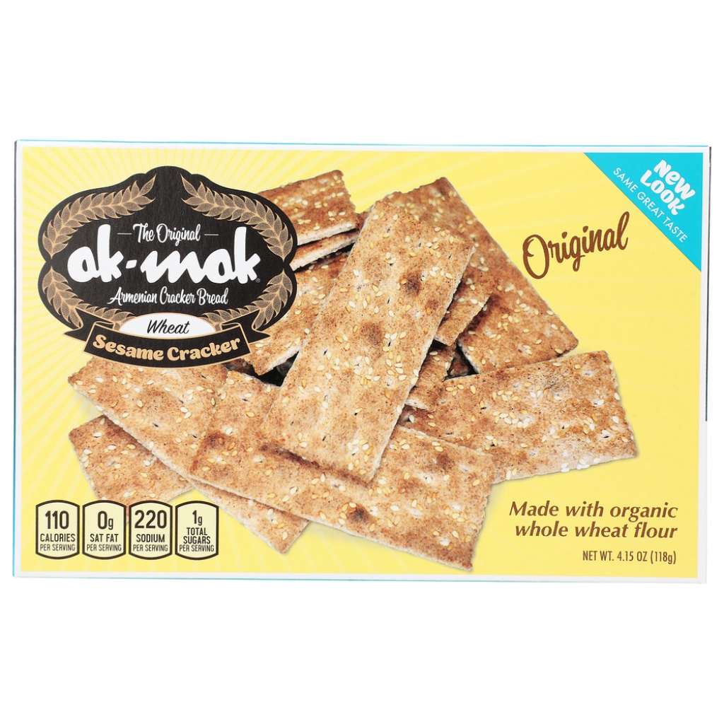 Stone Ground Sesame Crackers, 4.15 Oz