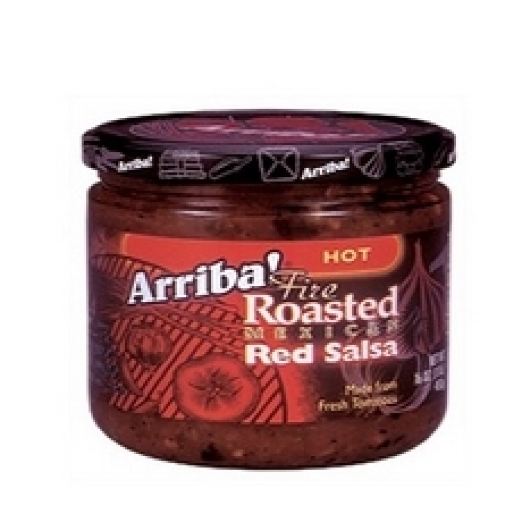 Fire Roasted Hot Mexican Red Salsa - 16 Oz