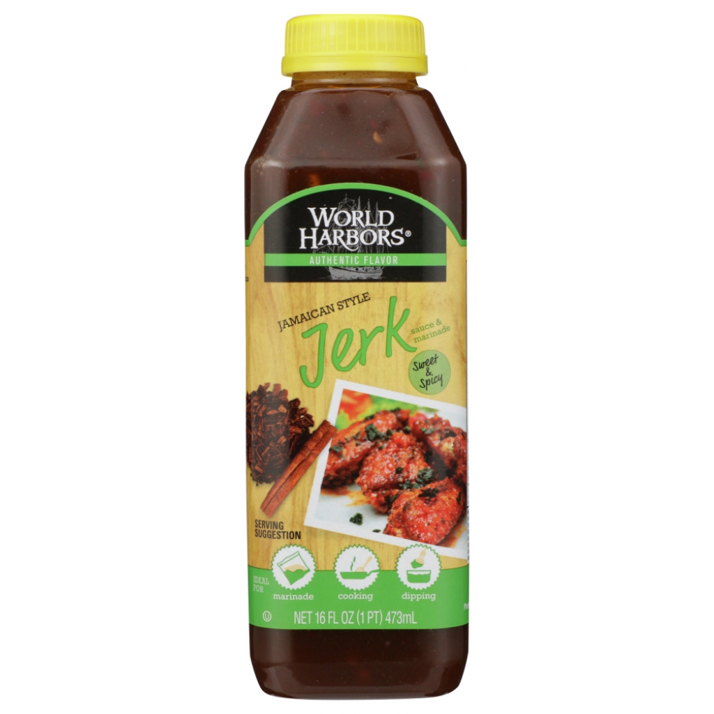 Jamaican Style Jerk Marinade & Sauce, 16 oz