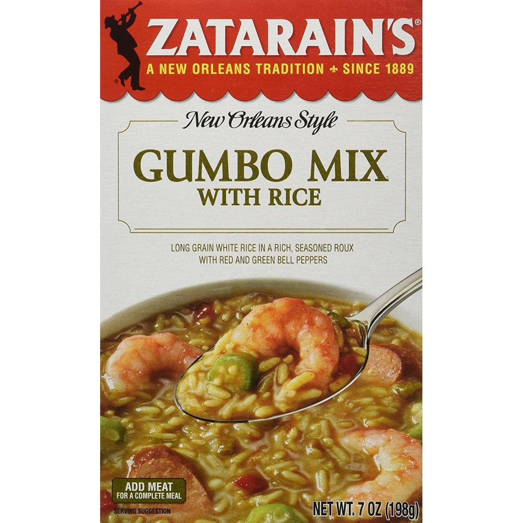 Authentic New Orleans Style Gumbo Mix With Rice, 7 oz