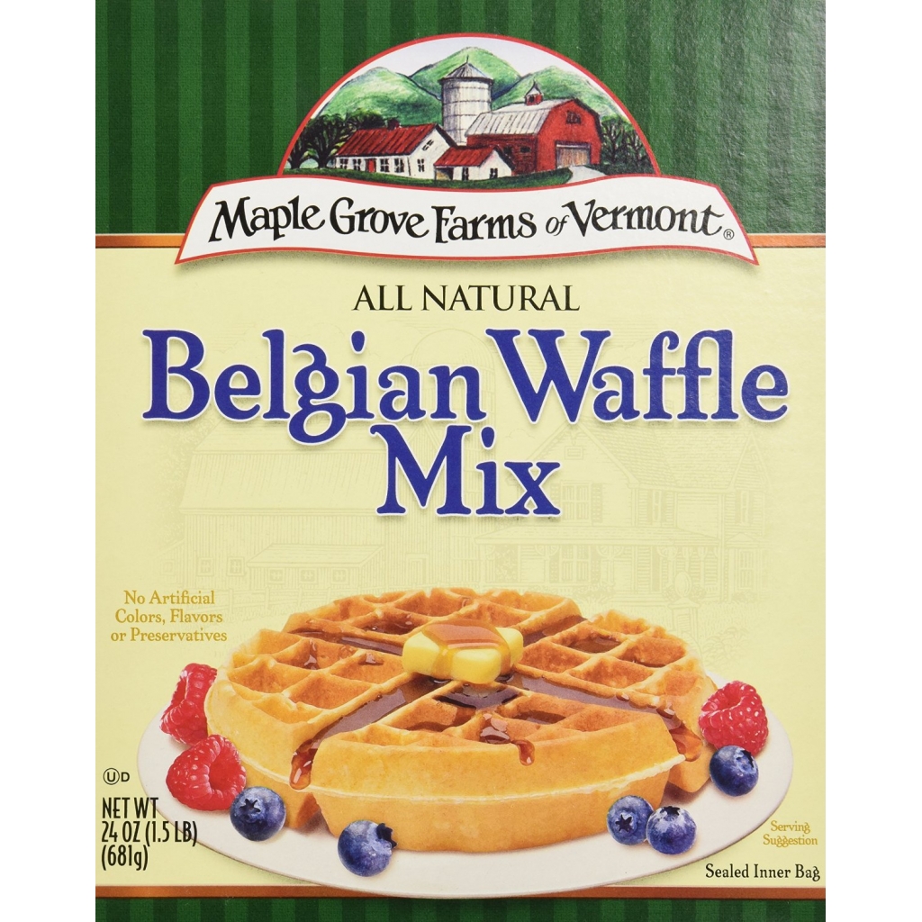 Delicious Belgian Waffle Mix - 24 oz