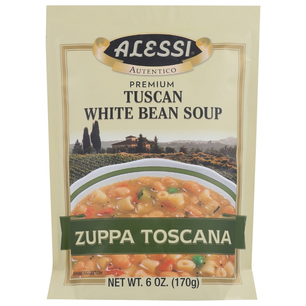 Authentic Tuscan White Bean Soup