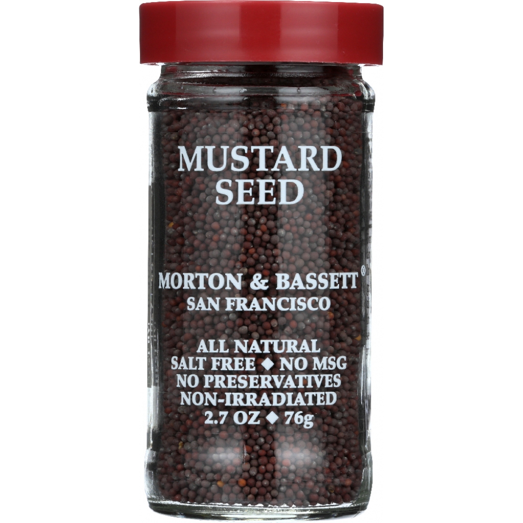 Brown Mustard Seed, 2.7 oz