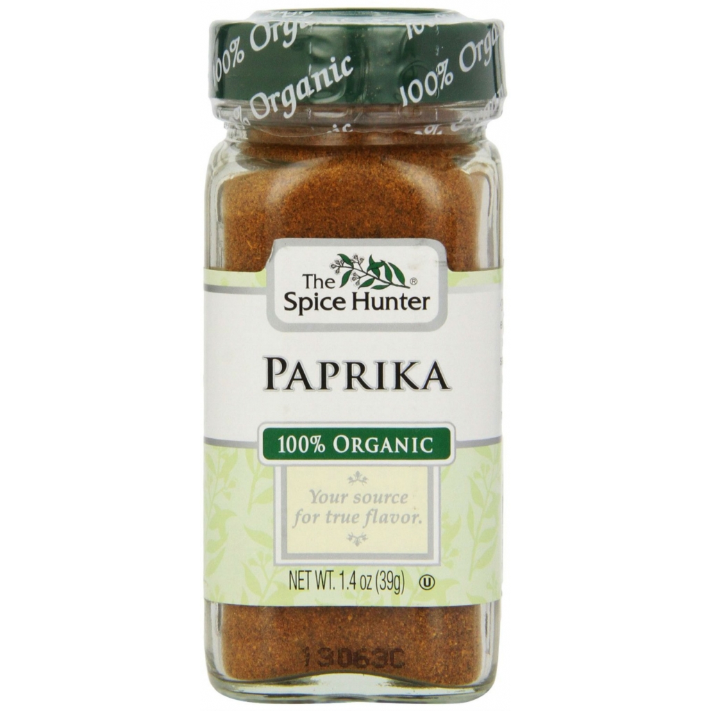 100% Organic Ground Paprika, 1.4 oz