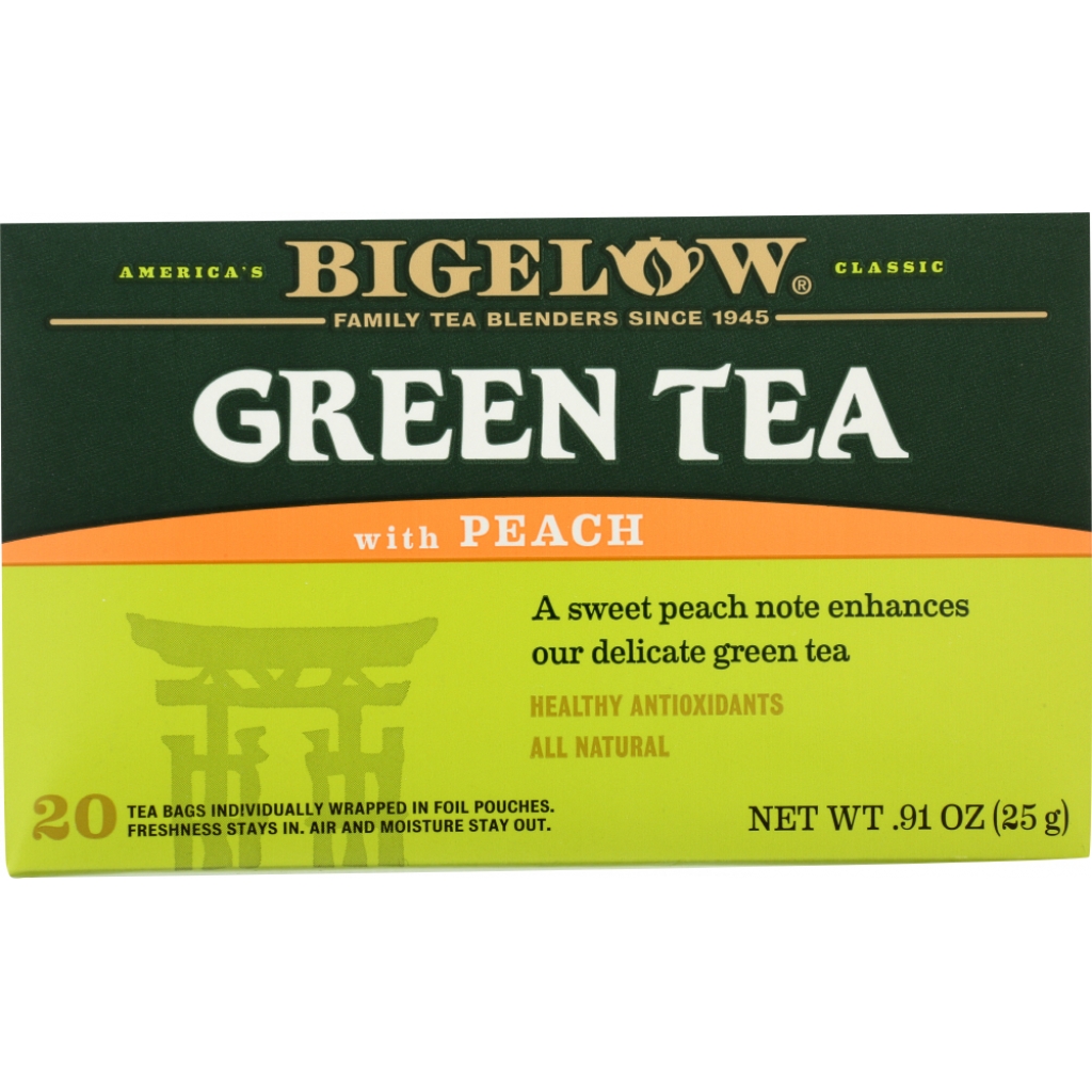 Green Tea with Peach – 20 Bags