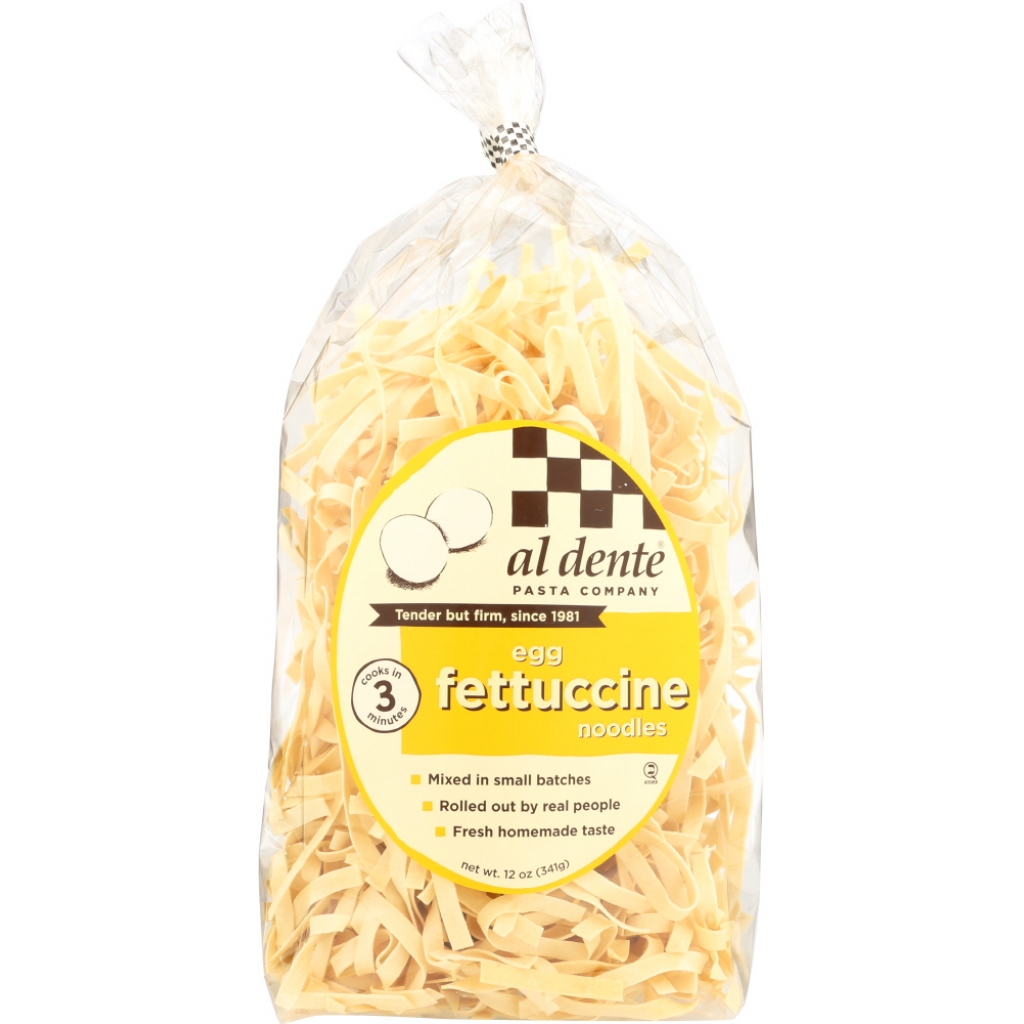 Authentic Egg Fettuccine Noodles - Italian Tradition