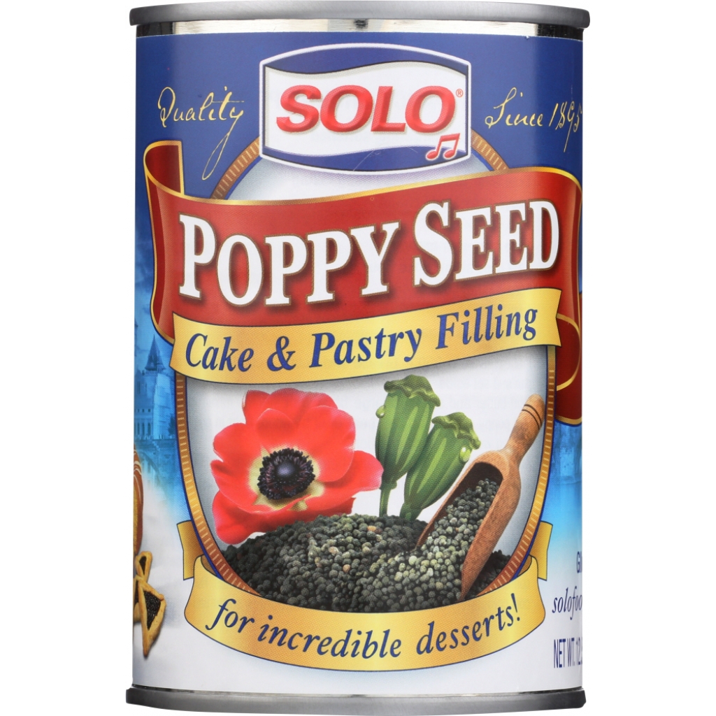 Poppy Seed Cake and Pastry Filling - 12.5 oz