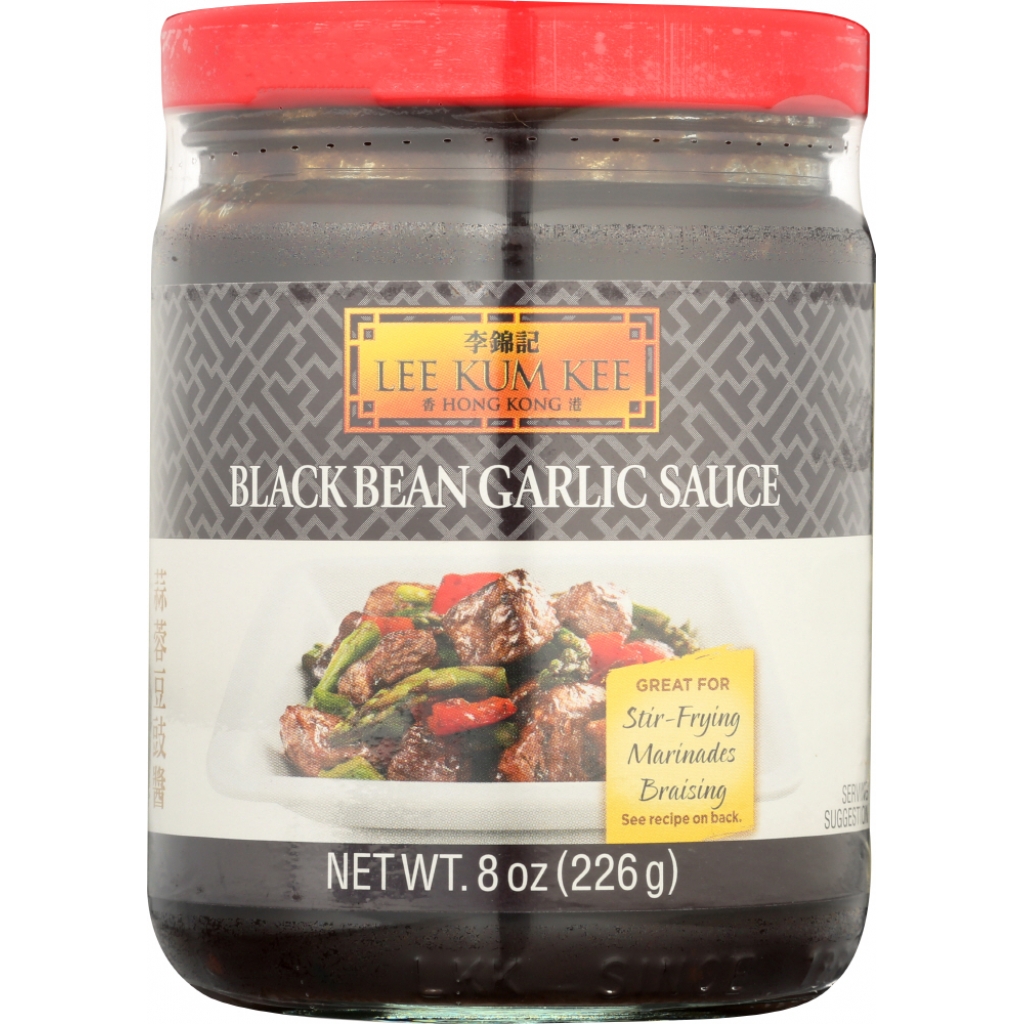 Sichuan Style Black Bean Garlic Sauce - 8 oz