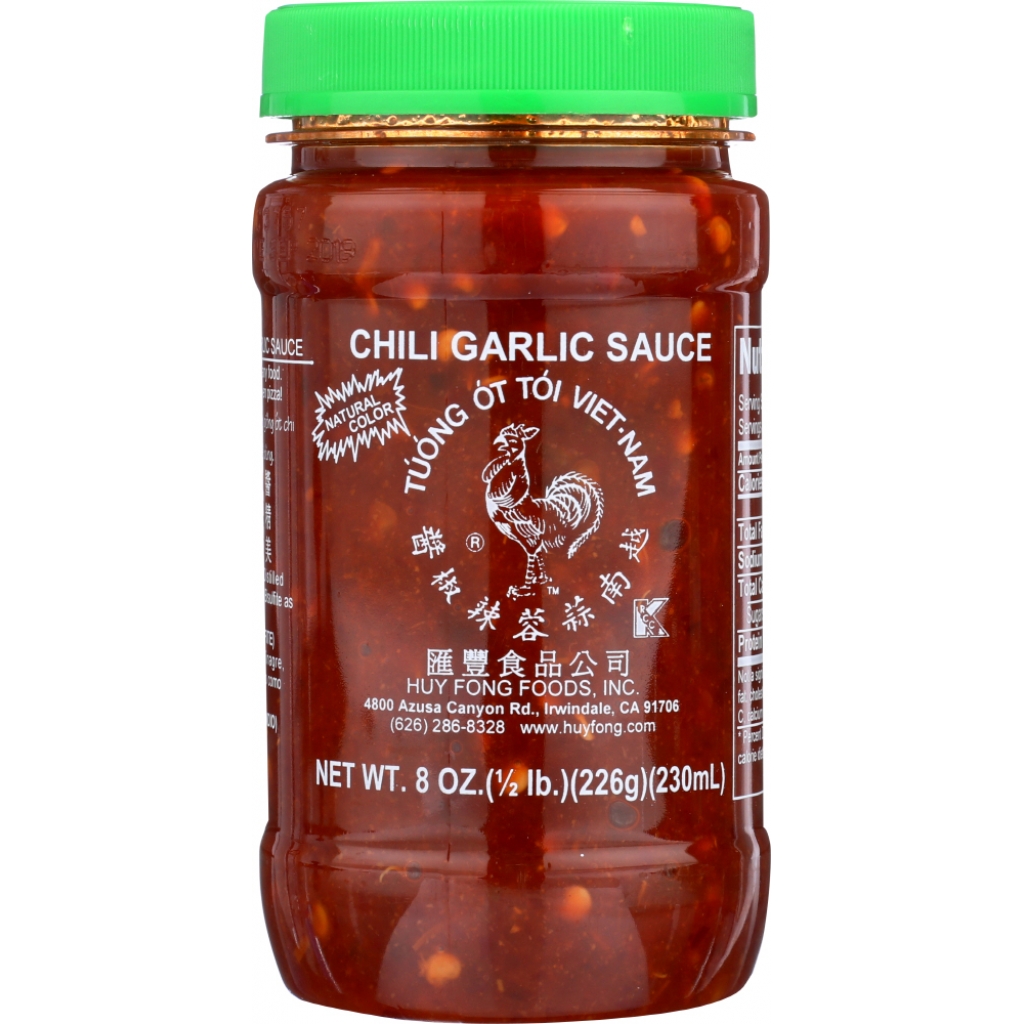 Chili Garlic Hot Sauce - 8 oz