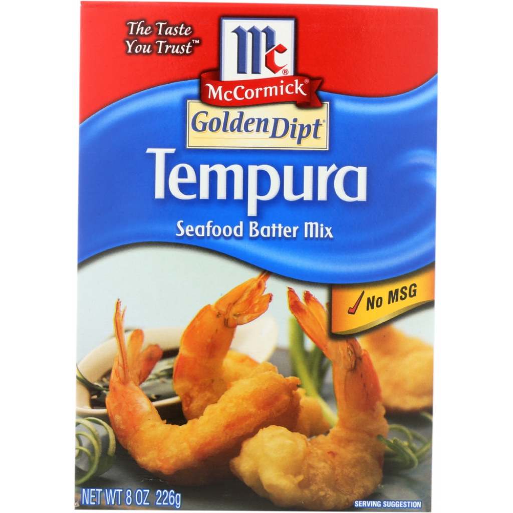 Tempura Seafood Batter Mix - Authentic Japanese Flavor, 8 oz