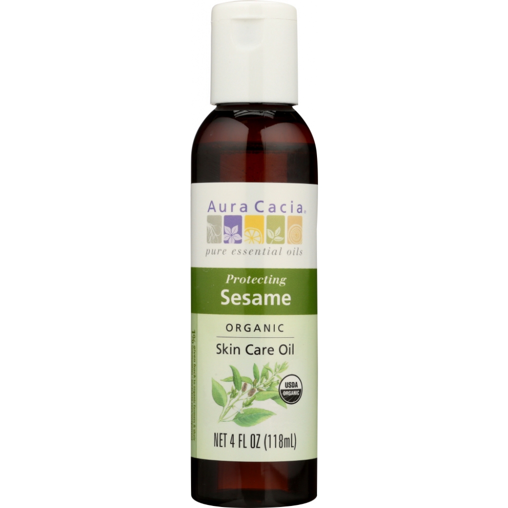 Organic Skin Care Oil - Protecting Sesame Blend