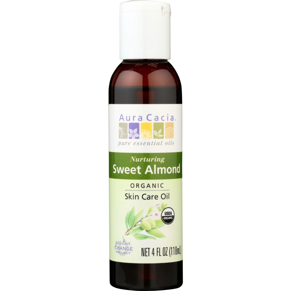 Organic Nurturing Sweet Almond Skin Care Oil