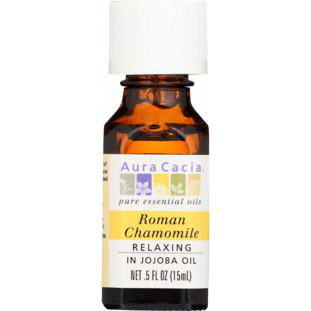 Organic Roman Chamomile Essential Oil - 0.5 oz