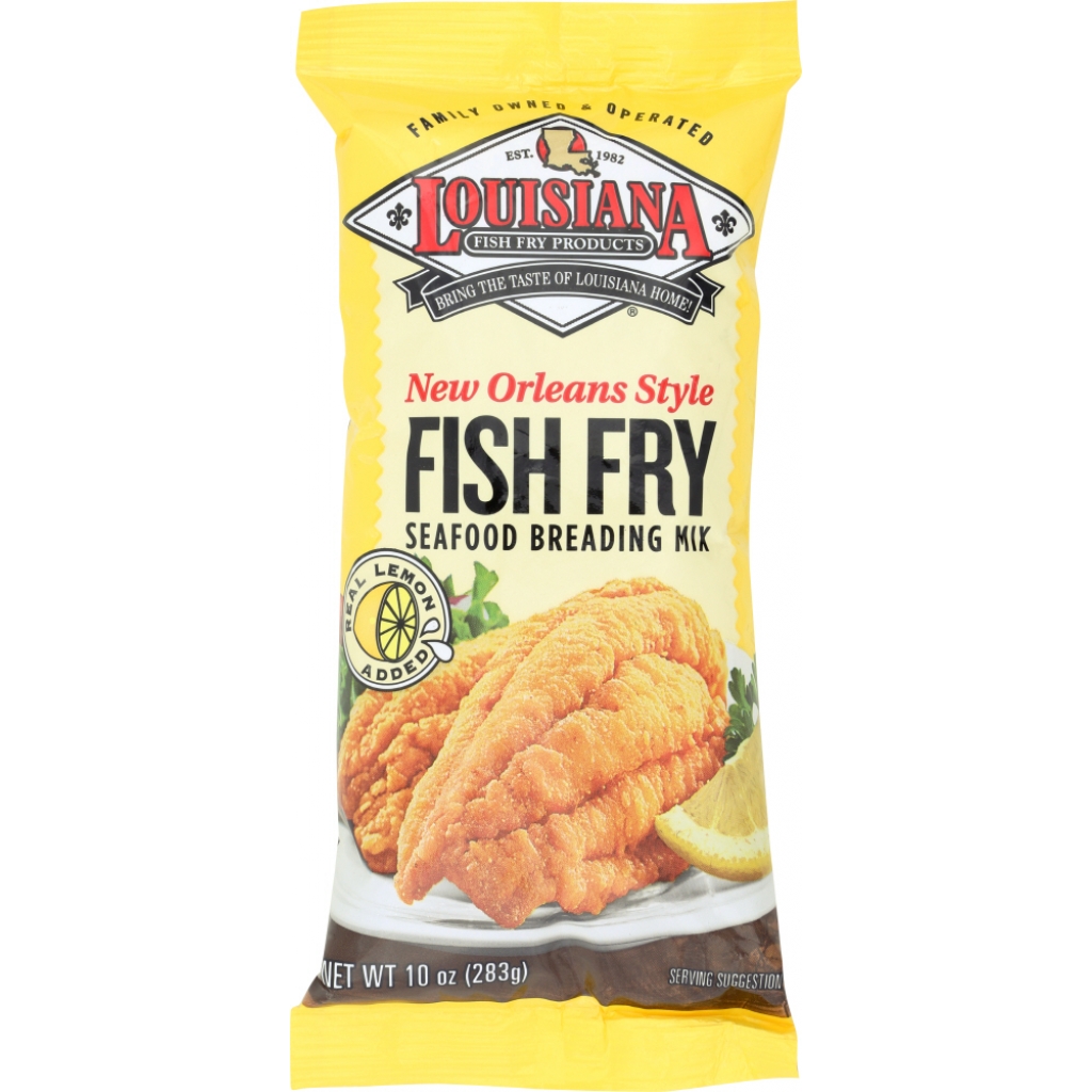 New Orleans Style Lemon Fish Fry Mix - 10 oz