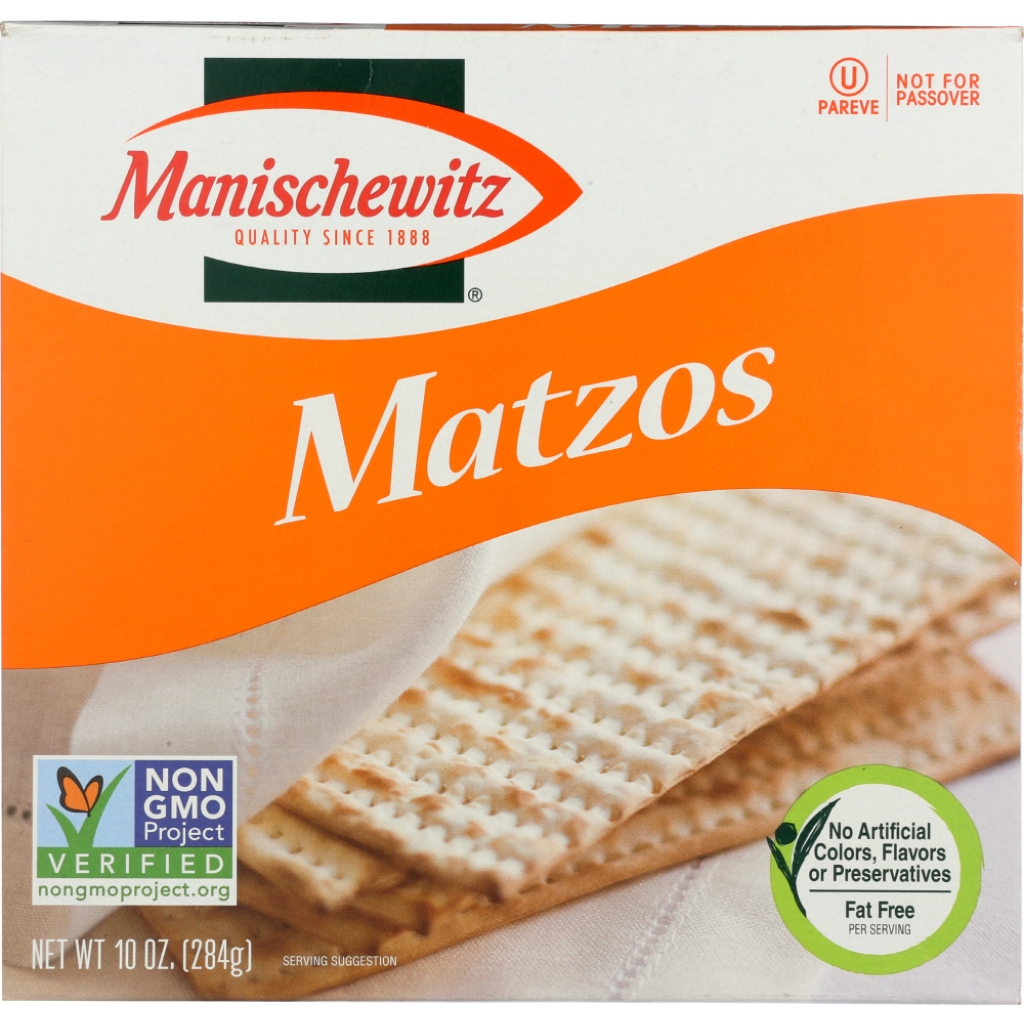 All-Natural Unsalted Matzos - 10 oz