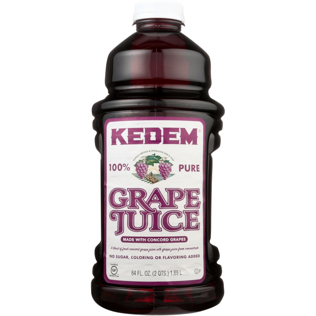 KEDEM Concord Grape Juice, 64 oz