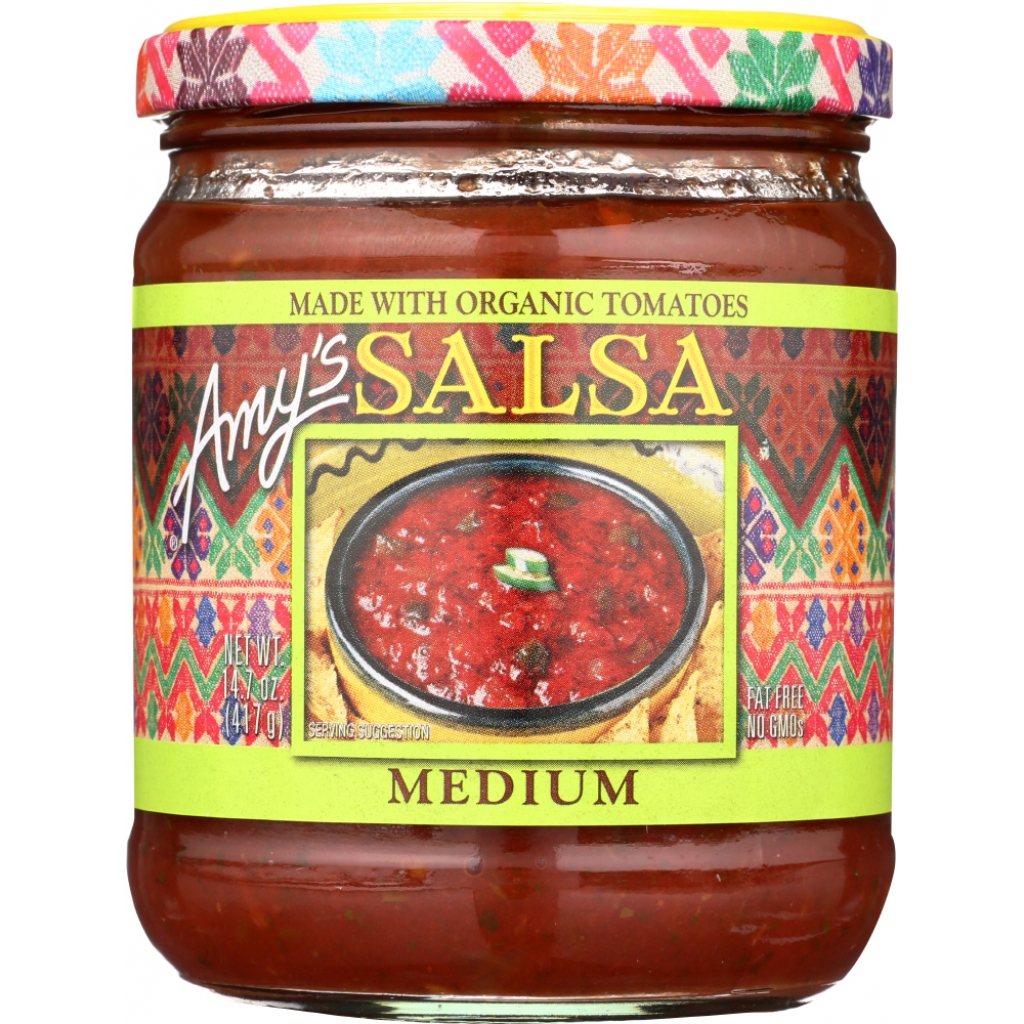 Organic Medium Salsa - 14.7 oz