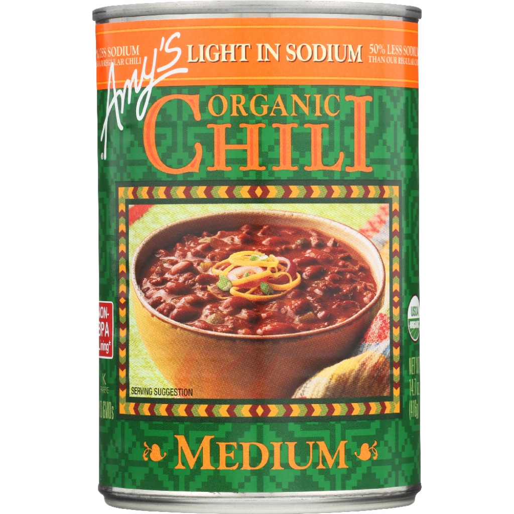 Organic Medium Chili - Light in Sodium