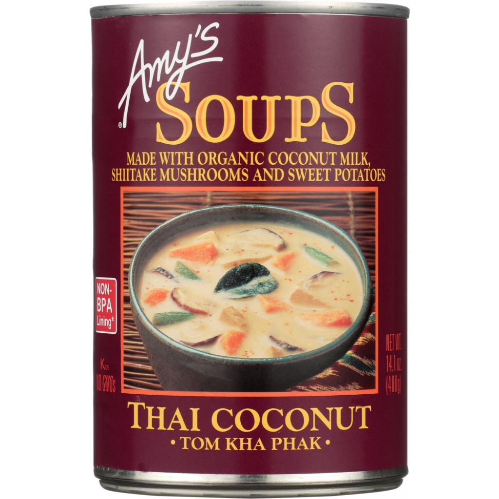 Thai Coconut Soup Tom Kha Phak, 14.1 oz