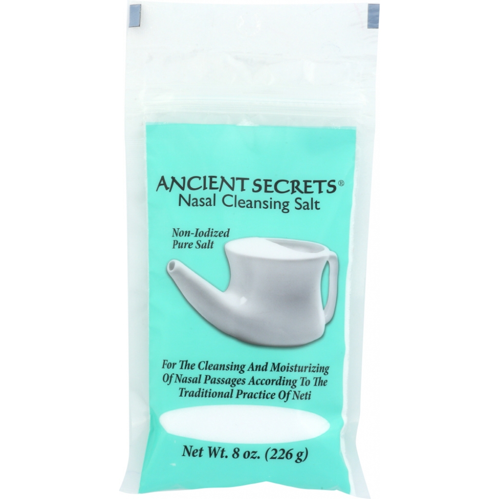 Ancient Nasal Cleansing Salt Bag, 8 oz