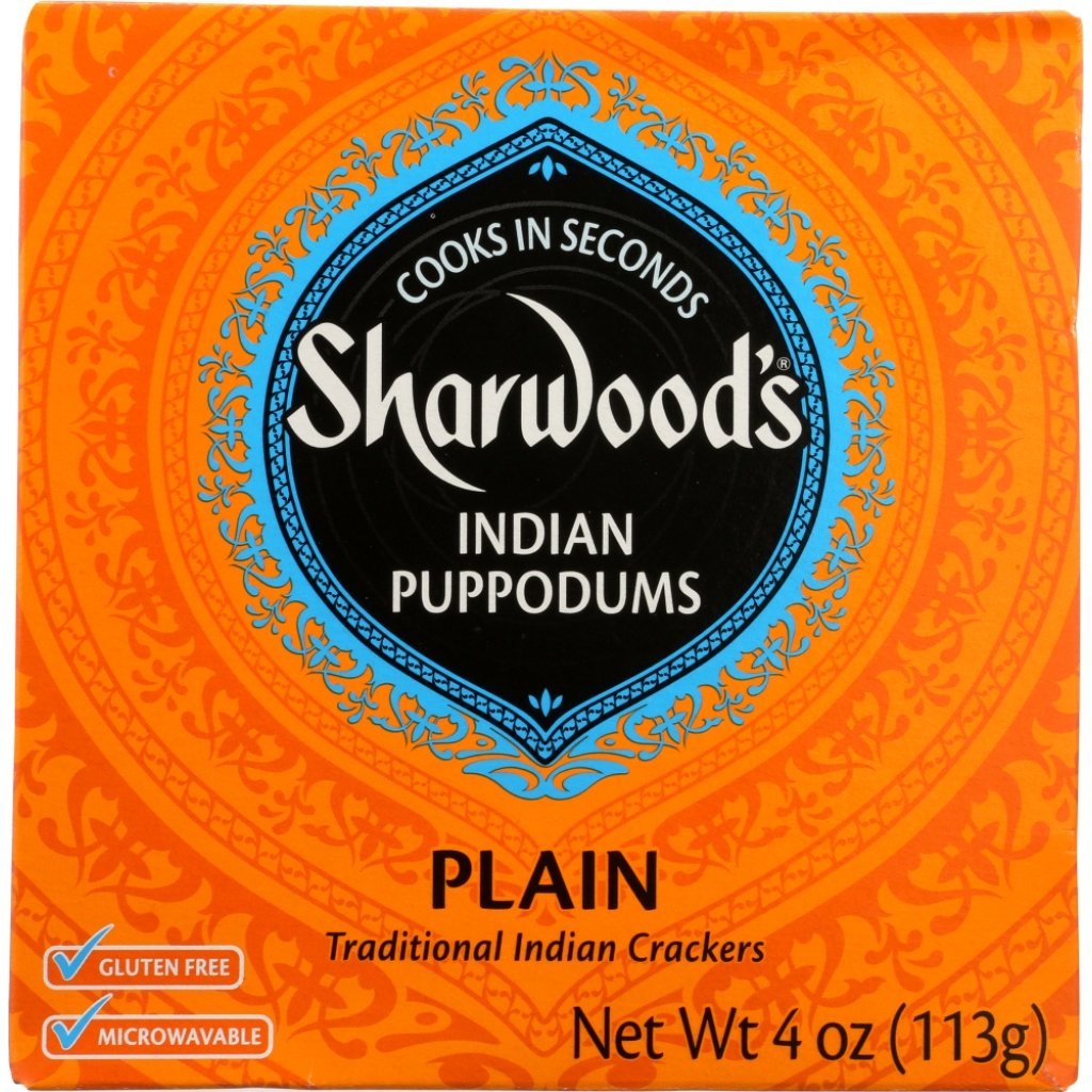 Authentic Puppodums Plain, 4 oz