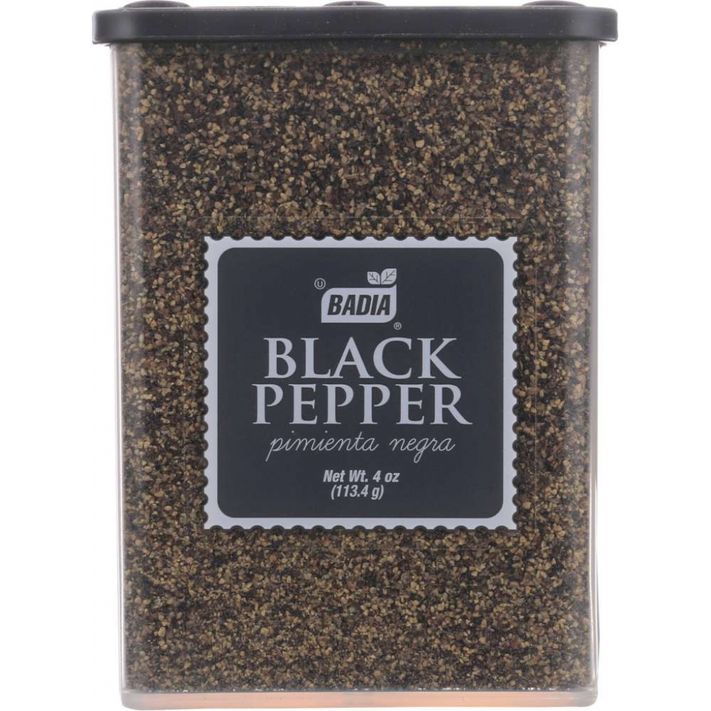 Organic Ground Black Pepper - Flavor Enhancer, 4 oz