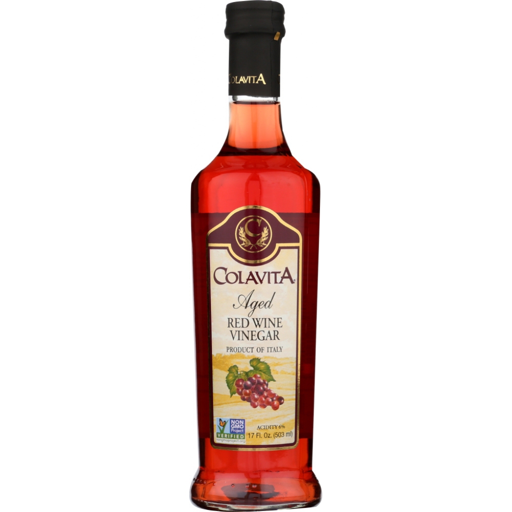 Aged Red Wine Vinegar – Flavor Enhancer, 17 oz