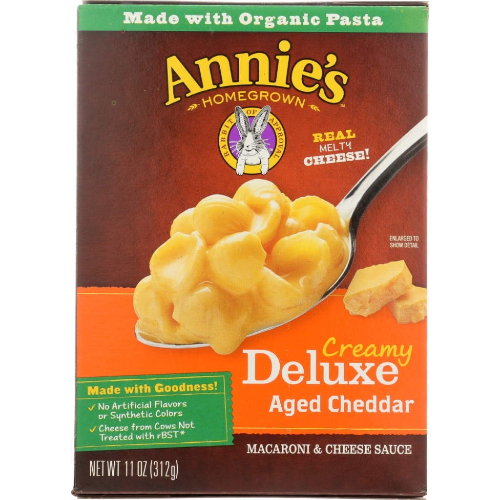 Creamy Deluxe Shells & Real Aged Cheddar Sauce, 11 Oz