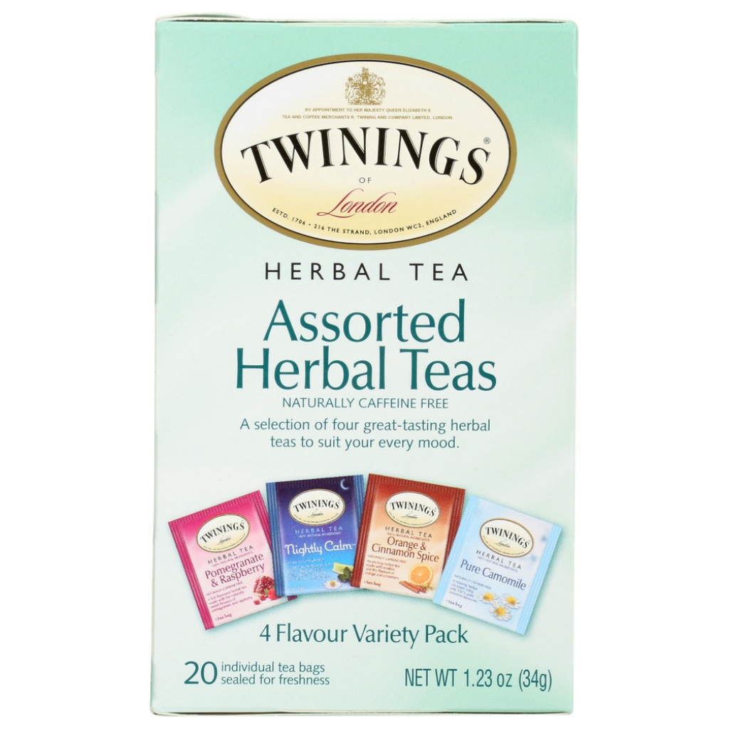 Herbal Tea Variety Pack - 20 Bags