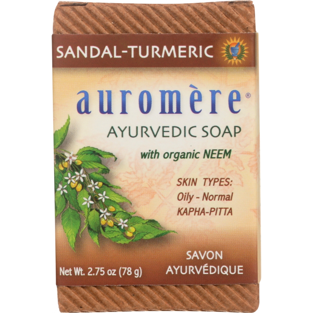 Sandalwood & Turmeric Soap Bar, 2.75 oz