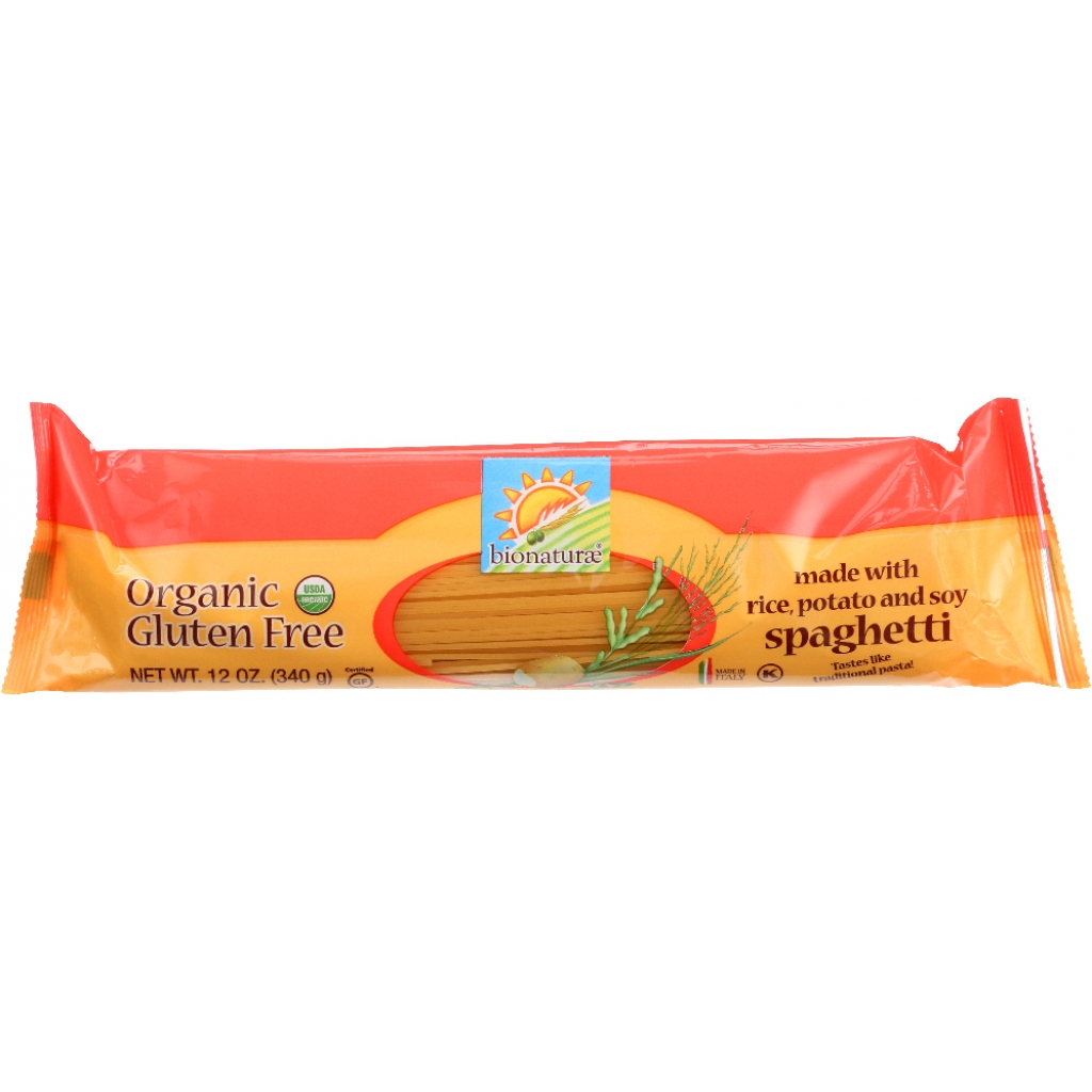 Organic Gluten-Free Spaghetti Pasta - 12 oz