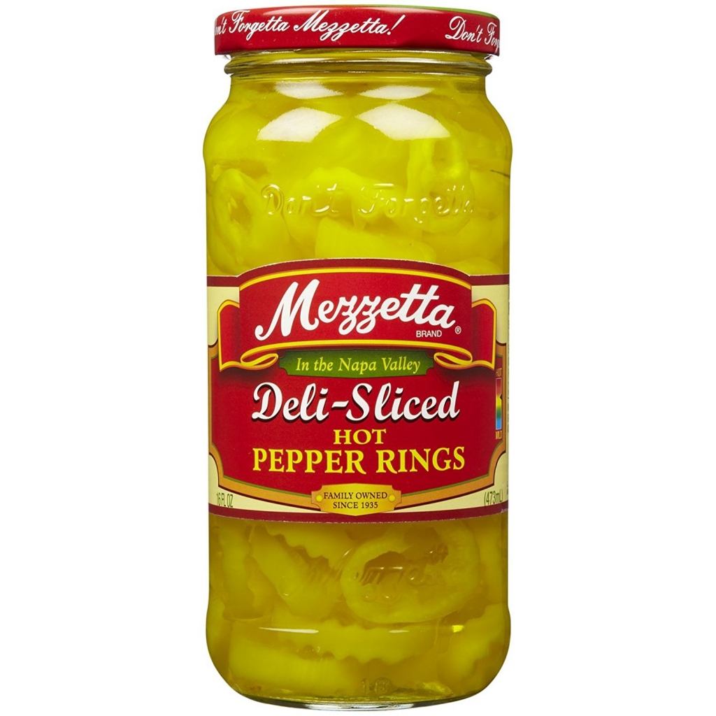 Versatile Deli Sliced Hot Pepper Rings - 16 oz