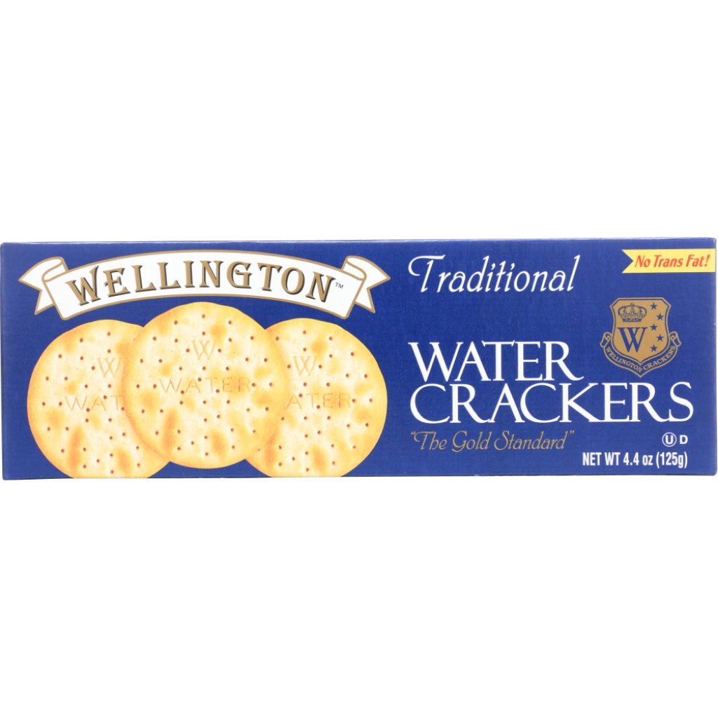 Traditional No Trans Fat Water Crackers, 4.4 oz