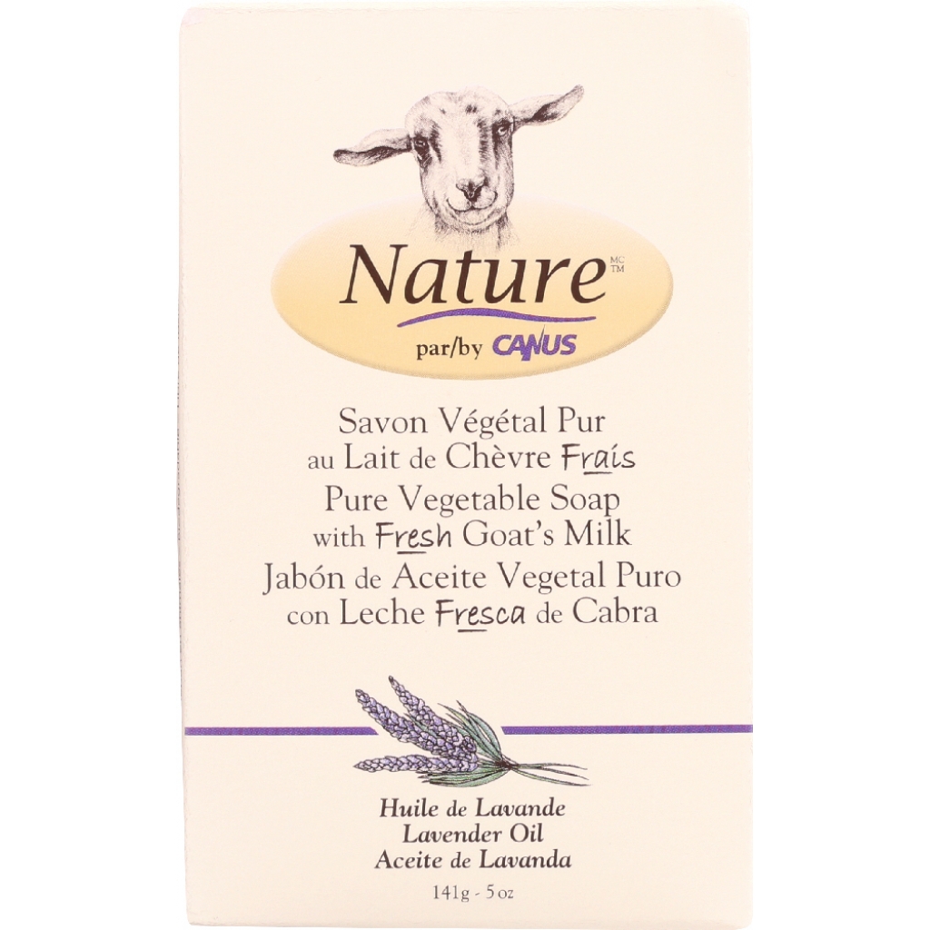 Pure Vegetable Lavender Goat's Milk Soap - 5 oz