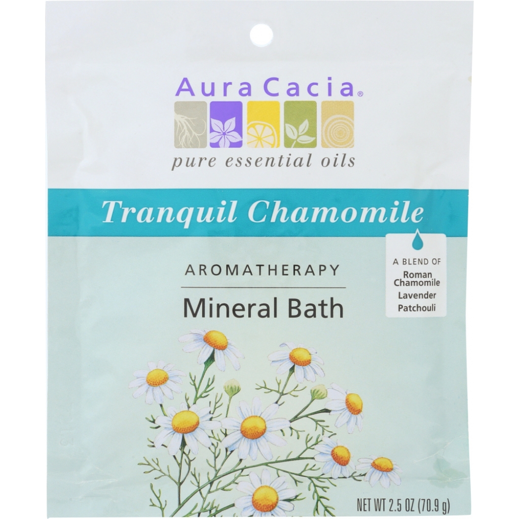 Tranquil Chamomile Aromatherapy Mineral Bath - 2.5 Oz