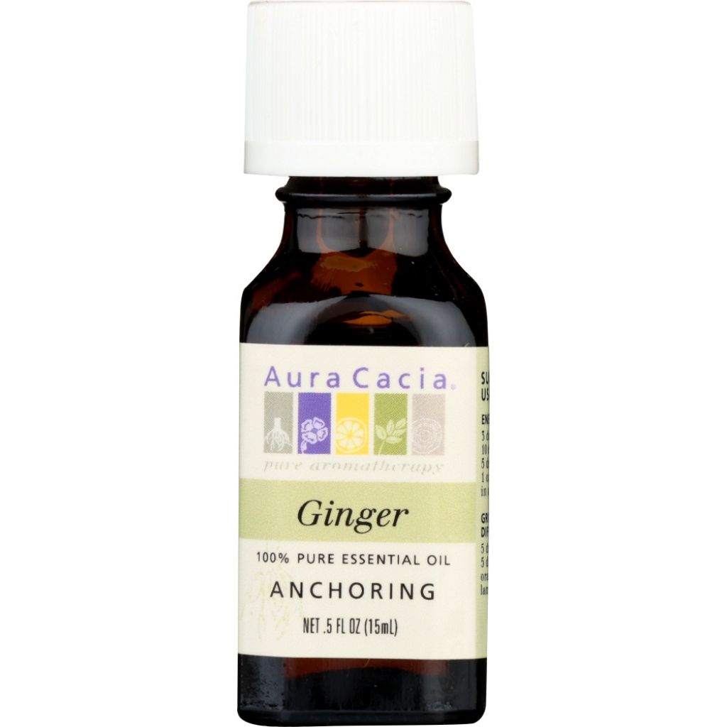 100% Pure Essential Oil Ginger - 0.5 oz