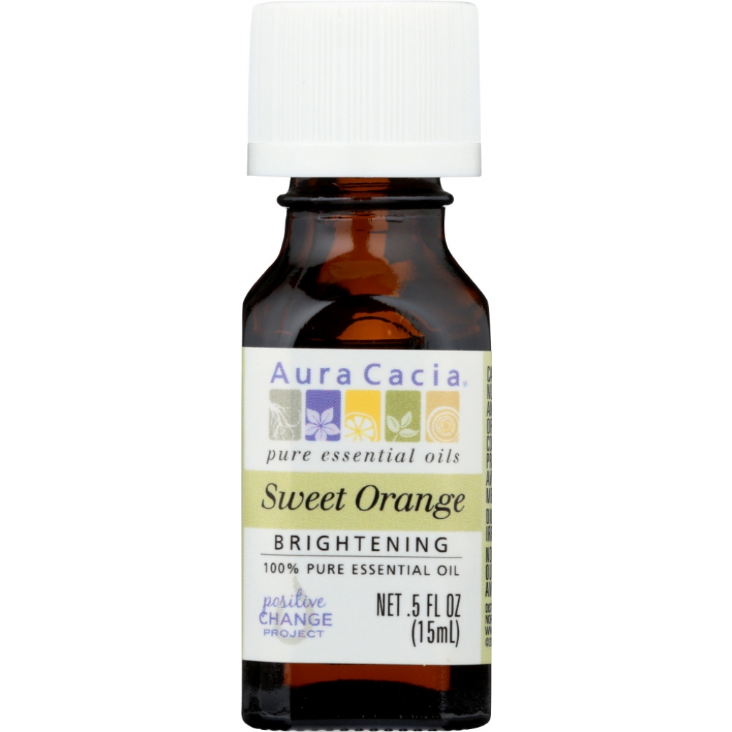 100% Pure Essential Oil Sweet Orange - 0.5 oz