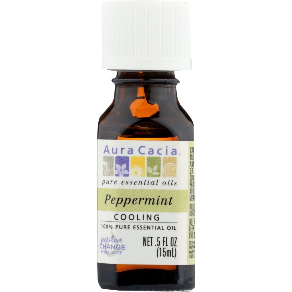 100% Pure Essential Peppermint Oil - 0.5 fl oz