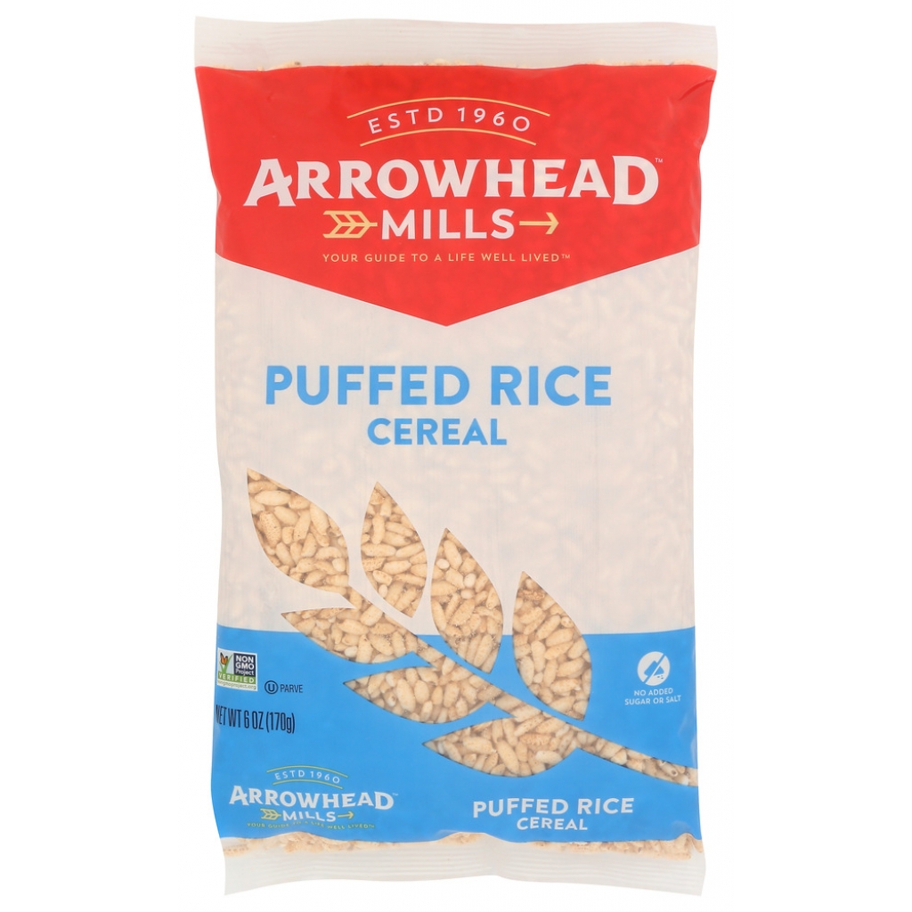 Natural Puffed Rice Cereal - 6 oz