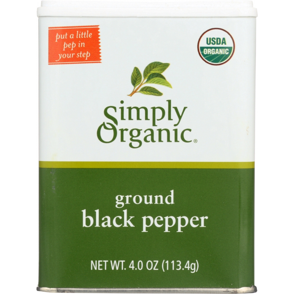 Ground Black Pepper - 4 Oz