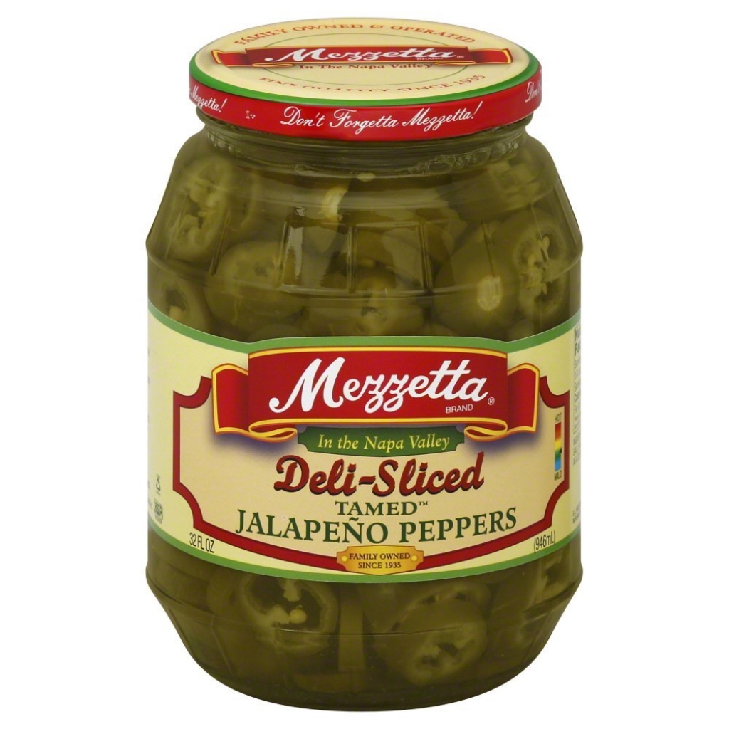 Mezzetta Deli-Sliced Tamed Jalapeno Peppers - Flavorful Option