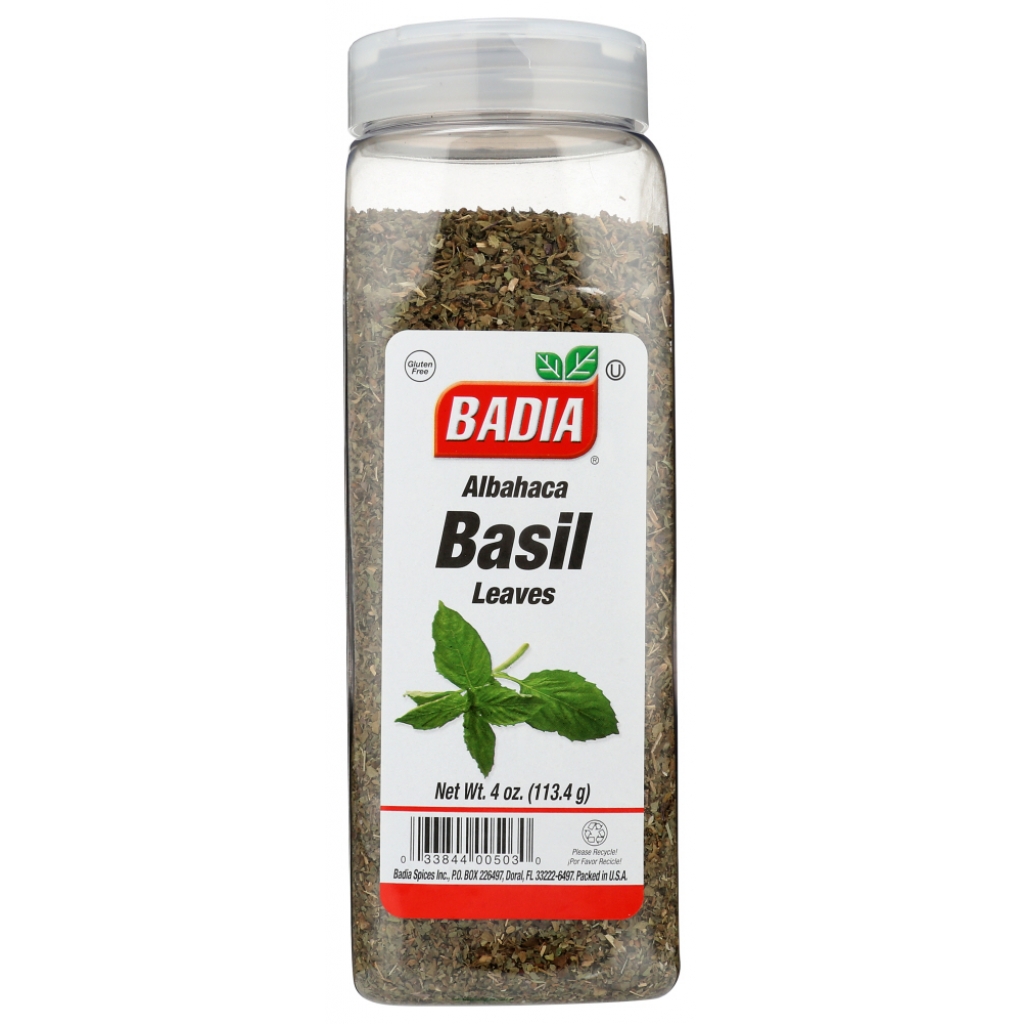 Premium Basil Leaves - Fresh Culinary Essential, 4 oz