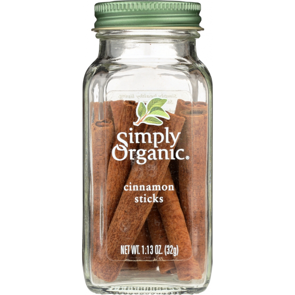 Simply Organic Whole Cinnamon Sticks, 1.13 oz