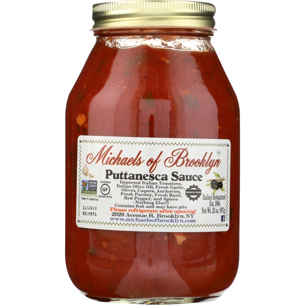 Hearty Puttanesca Pasta Sauce, 32 oz