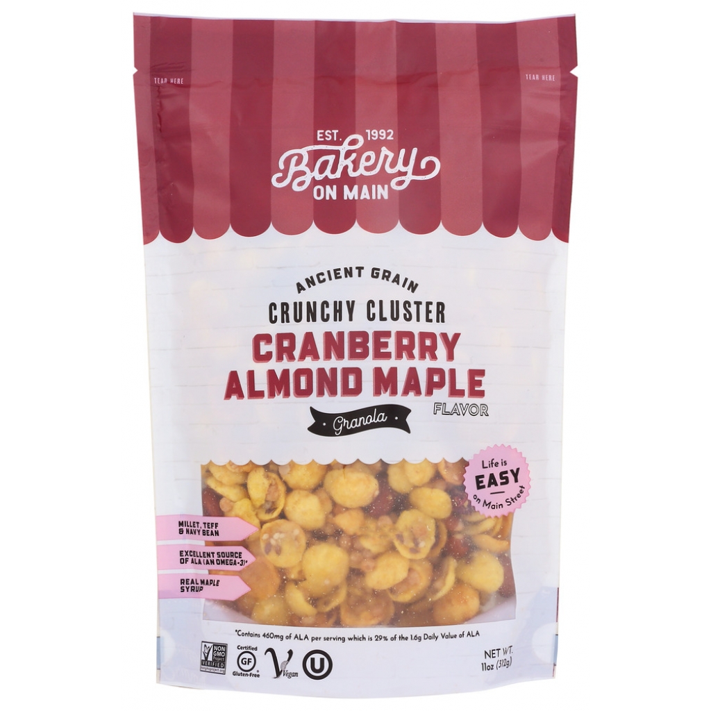 Gluten-Free Granola with Cranberry, Almond, and Maple - 11 oz