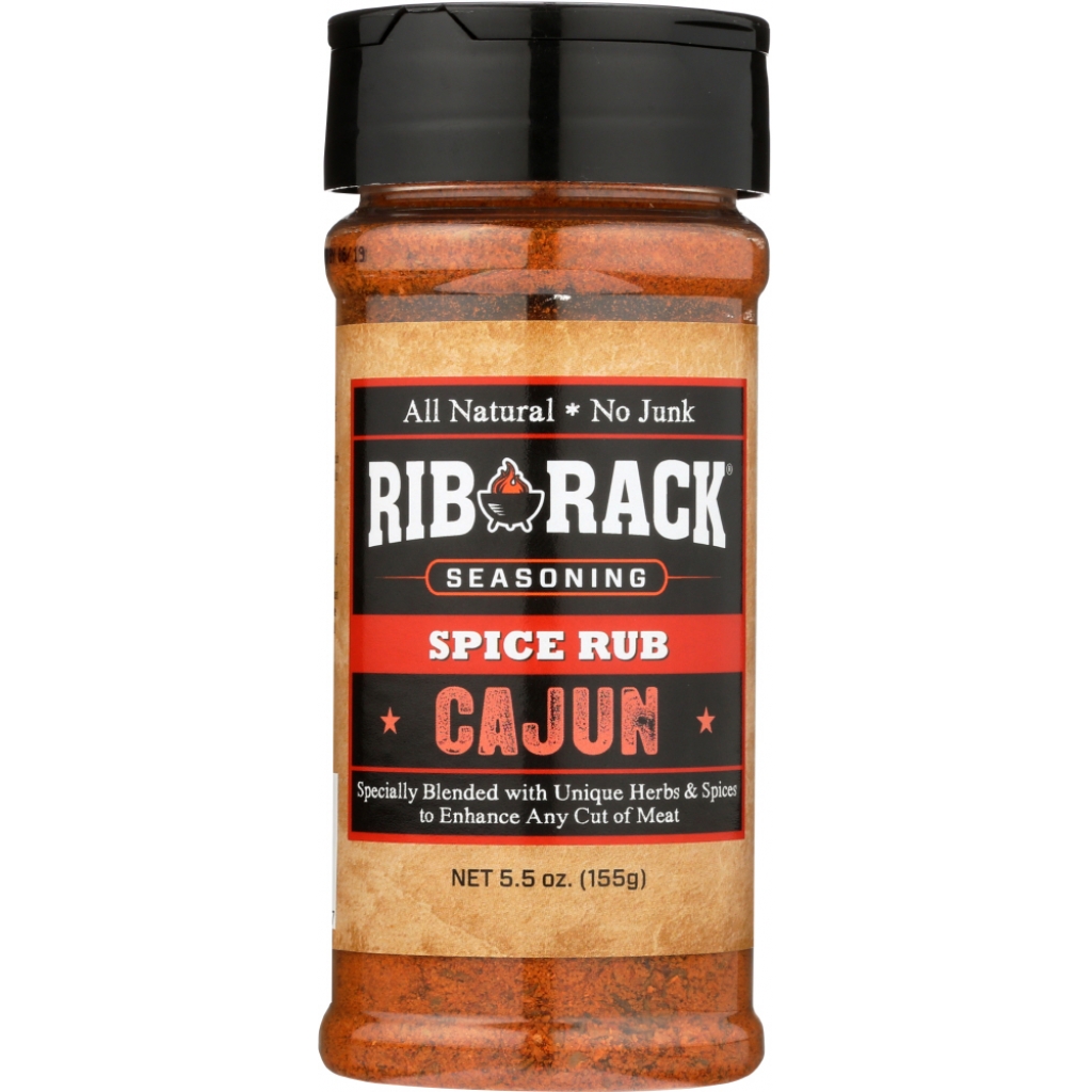 Flavorful Cajun Spice Rub Seasoning, 5.5 oz