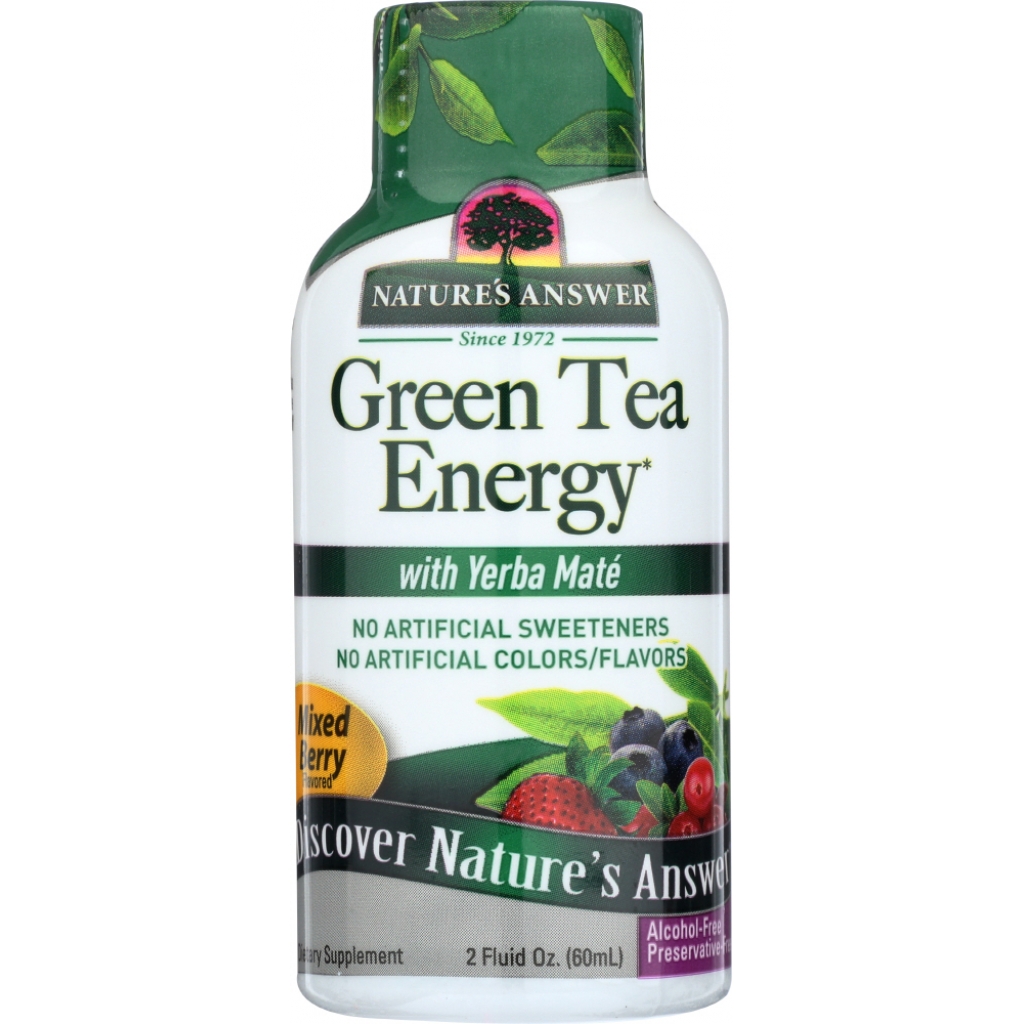 Green Tea Energy with Yerba Mate - Natural Energizer