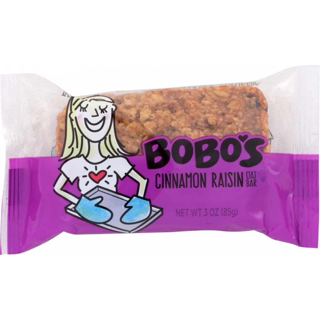 All Natural Cinnamon Raisin Oat Bar - 3 oz