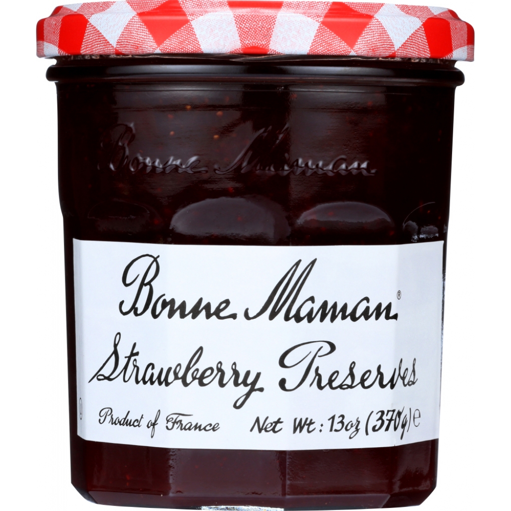 Strawberry Preserves with All-Natural Ingredients, 13 oz