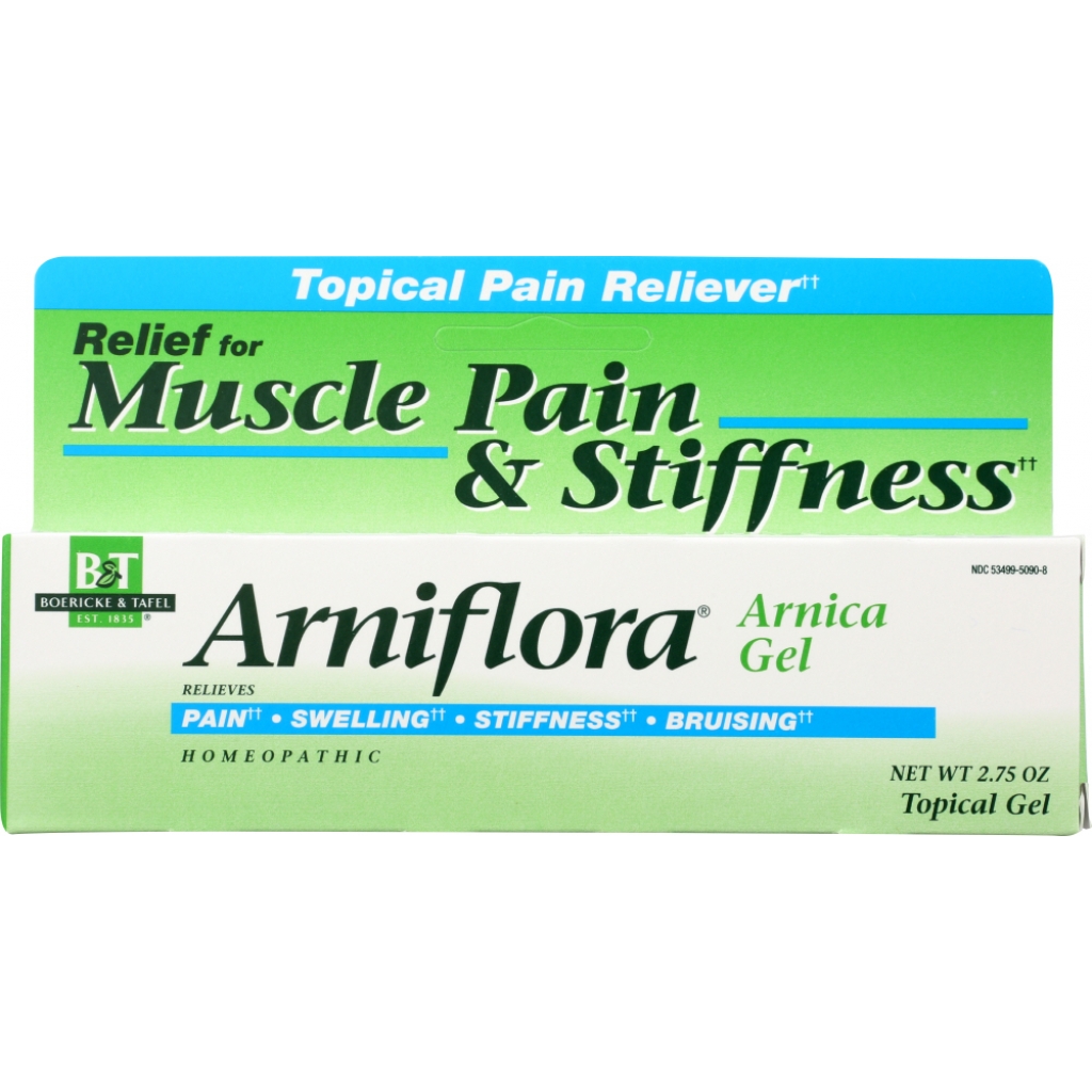 Homeopathic Arniflora Arnica Gel for Pain Relief - 2.75 Oz